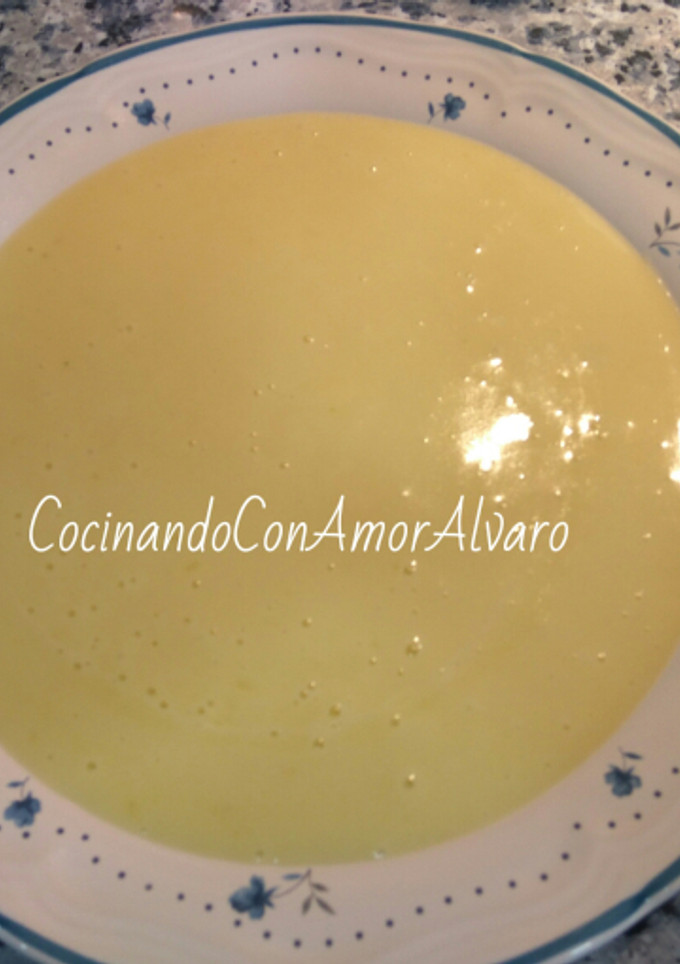 Una foto de Crema de Calabacín