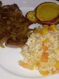 Risoto de Tomate e Manjericão