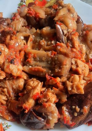 Foto resep Sambel Terong Tempe Bakar