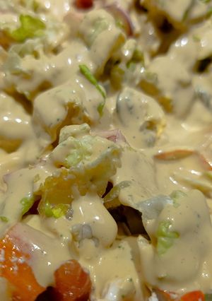 Foto principal de Ensalada con Mejillones en Escabeche y su salsa