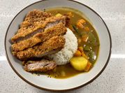A picture of katsu curry