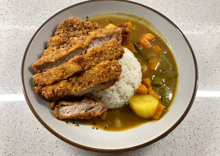 Recipe of Super Quick Homemade Tonkatsu or Katsu Curry