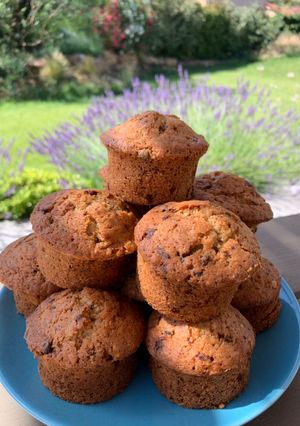 Une photo de Muffins aux Pépites de Chocolat et Amandes