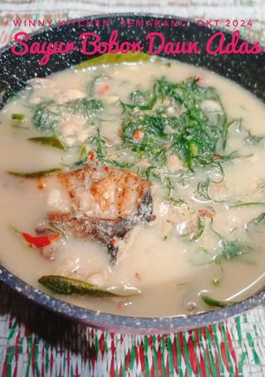 Foto resep Sayur Bobor Daun Adas, khas Salatiga (Masakan dari sayuran sehat anti kangker dll)
