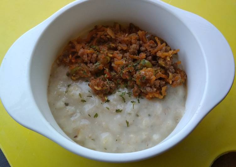 Resep Mpasi 9 bulan 4 bintang 'beef oat porridge', Enak Banget Kreasi