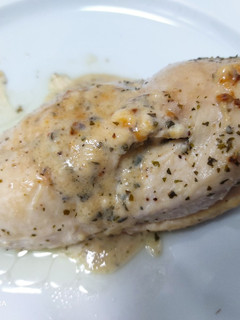Una foto de Pechuga de pollo rellena de quesito light