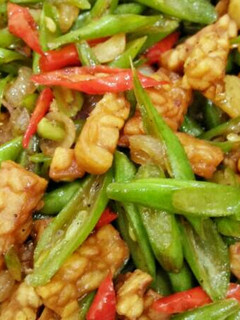 Foto resep Oseng Buncis tempe
