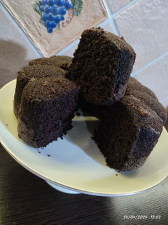 عکسی از دستور کیک شکلاتی ساده🍫🥮