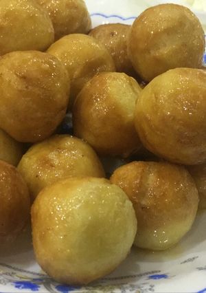 صورة لوصفة لقيمات بالجبنه