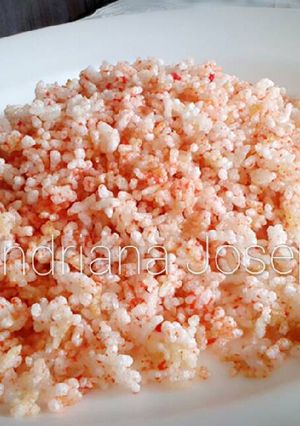 Foto resep Nasi aking Kriuk rasa keju balado