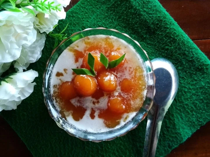 Langkah Mudah untuk Membuat Resep Bubur candil ubi kuning yang Uenak Anti Ribet, Mantap