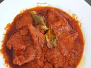 Gambar daging bumbu merah