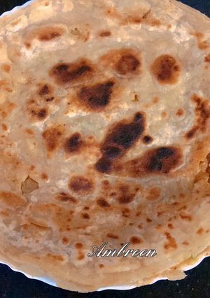 A picture of 3 spice Crispy Aloo Paratha Recipe.