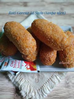 Foto resep Roti Goreng Isi Sosis (tanpa ulen)