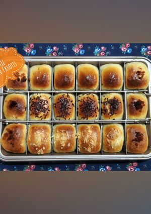 Foto resep Roti Unyil Lembut 4 Rasa