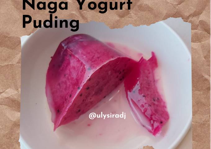 Puding Naga Yoghurt, snack mpasi 7m+