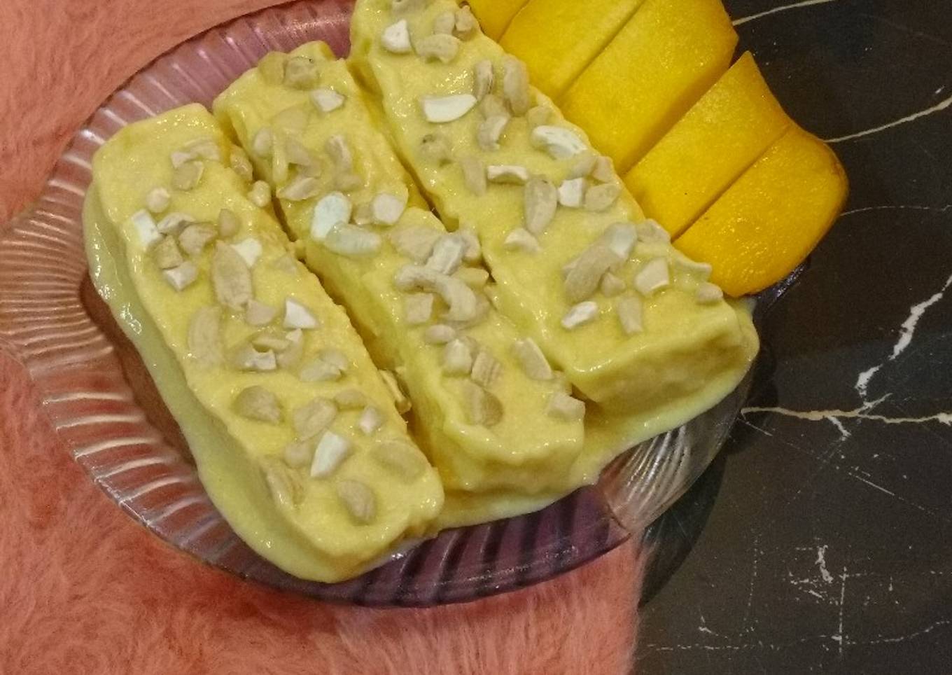 Mango Bread Kulfi