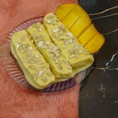 A picture of Mango Bread Kulfi.