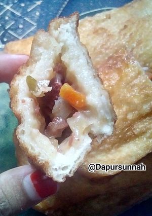 Foto resep Roti tawar goreng isi kornet