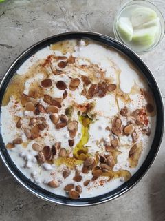 صورة لوصفة فتة حمص