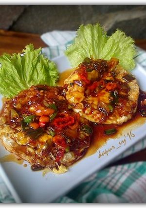 Foto resep Telur Ceplok Siram Tumis Kecap