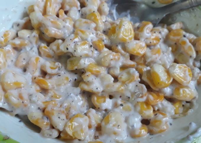 Steps to Prepare Super Quick Homemade Cheezy corn