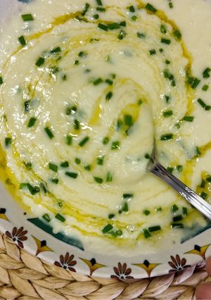 Una foto de 🥣 Gazpacho o sopa fría de manzana 🍏 y puerro en robot Moulinex iCompanion Touch XL