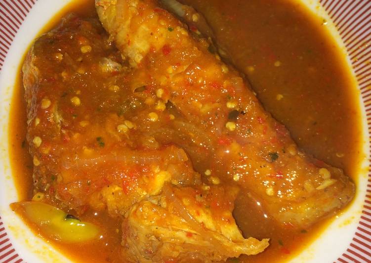Resep Kakap merah saus padang yang lezat Untuk Jualan