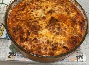 صورة لوصفة لازانيا بالصوص الحمراء والبيشاميل Lasagna sauce rouge w bachamel