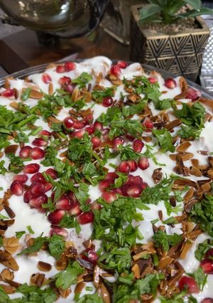صورة لوصفة فتة الباذنجان