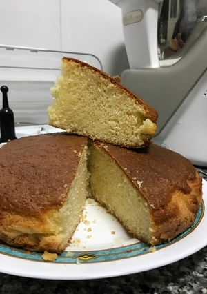 Una foto de Bizcocho de limón (Moulinex Cuisine Companion)