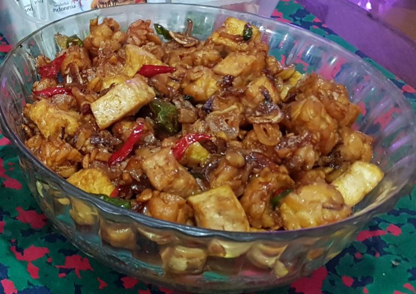 Orek Tempe Tahu Ekspres