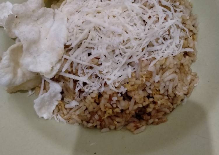 Rahasia Membuat Nasi Goreng Terasi mix Keju, Mudah Banget