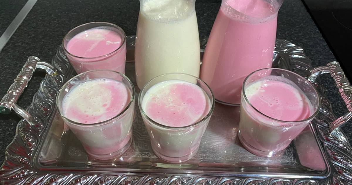 Yogur líquido de fresa - El Toque de Inés