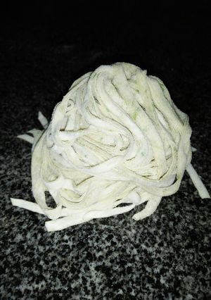 Hình của món Mì tươi đậu cô ve.