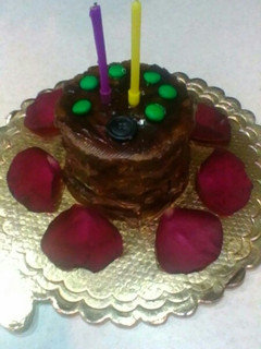 عکسی از دستور کیک قهوه چهار طبقه