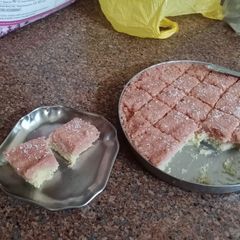 A picture of Nariyal Burfi (In Two Colours).