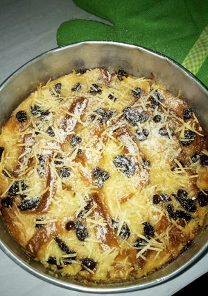 Foto resep Cinnamon Bread Pudding