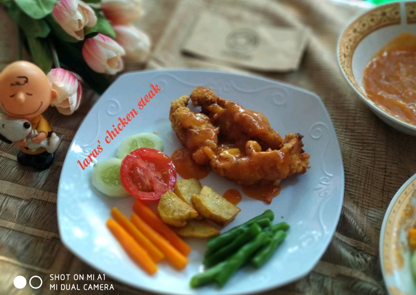 Laras'chicken steak