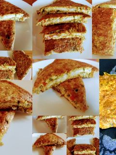 ब्रेड बटर ऑमलेट (bread butter omelette recipe in marathi) रेसिपी चे मुख्य फोटो