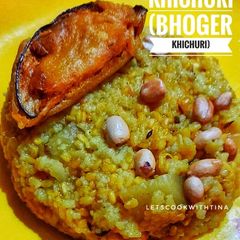 A picture of Bhoger Khichuri.