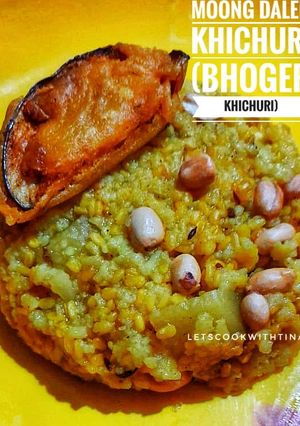 A picture of Bhoger Khichuri.