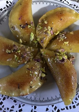 صورة لوصفة قطايف بحشوه الجبنه