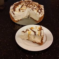 A picture of Whipped Caramel Cream Torte.