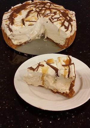 A picture of Whipped Caramel Cream Torte.