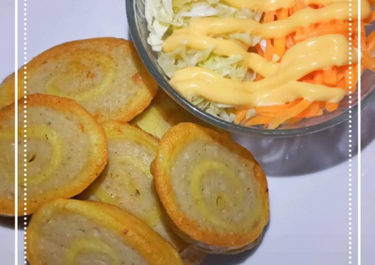 Egg Chicken Roll ala Hokben