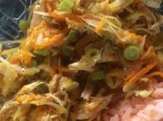 Una foto de suprema de pollo a la plancha