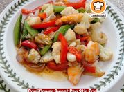 Gambar kobis bunga stir fry