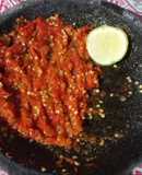 Sambal bawang jeruk nipis