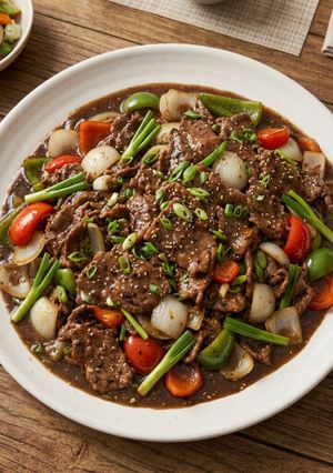 Foto resep Sapi Lada Hitam Express